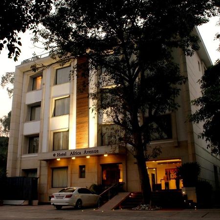 Hotel Africa Avenue Gk - 1 Neu-Delhi Exterior foto