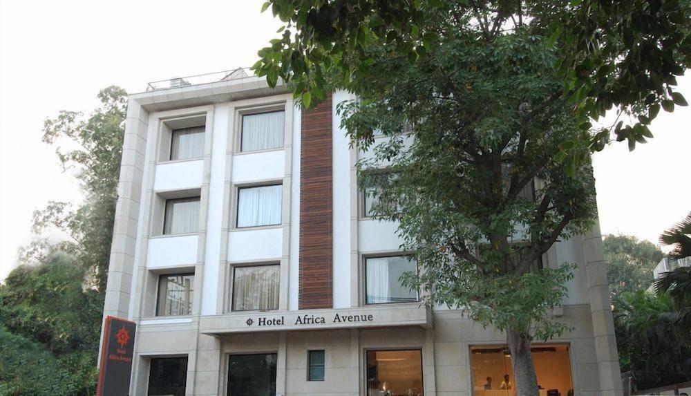 Hotel Africa Avenue Gk - 1 Neu-Delhi Exterior foto