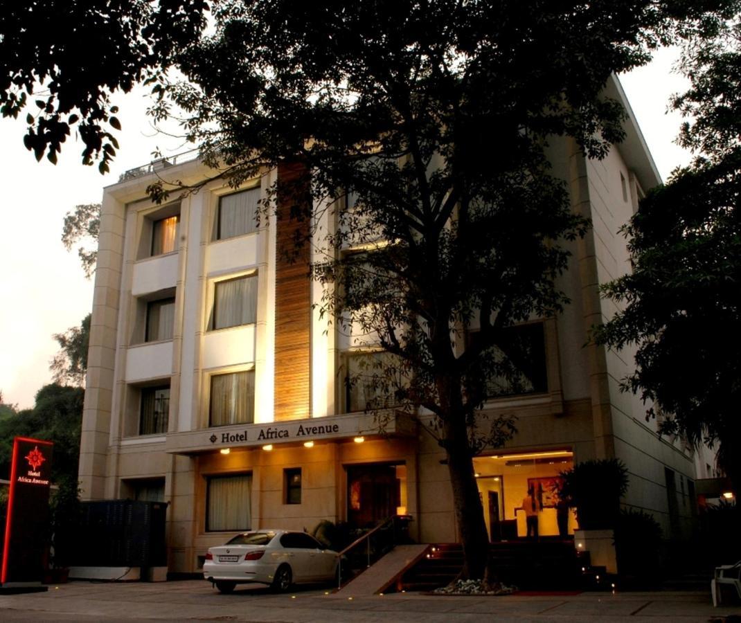 Hotel Africa Avenue Gk - 1 Neu-Delhi Exterior foto